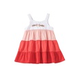 2022 summer baby girl suspender skirt cute print rainbow sleeveless dresspicture12