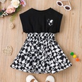 summer girls stitching dress Korean childrens vest skirt heart Aline skirtpicture11