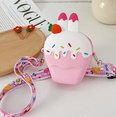cute strawberry oneshoulder messenger fashion cartoon silicone coin purse childrens bag13144cmpicture14