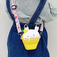 cute strawberry oneshoulder messenger fashion cartoon silicone coin purse childrens bag13144cmpicture16