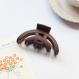 Autumn and winter retro coffeecolored hair large shark clips girls hair accessories NHJXI648287picture21