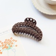 Autumn and winter retro coffeecolored hair large shark clips girls hair accessories NHJXI648287picture24