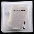 1416g sterile piercing belly button nail tongue nail eyebrow nail lip nail piercing tool piercing gunpicture18