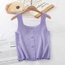 Fashion summer ice silk knitted bottoming camisole sleeveless womenpicture6