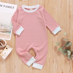 children's spring pit strip one-piece romper casual comfortable baby clothes