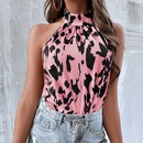 Fashion spring and summer new print round neck sleeveless top vest womens clothingpicture12