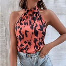Fashion spring and summer new print round neck sleeveless top vest womens clothingpicture14