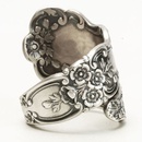 Fashion new retro flower ring ladies alloy hand jewelrypicture10
