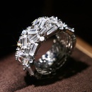 fashion casual full inlaid zircon womens party jewelry copper ringpicture9