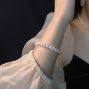 Korean new freshwater pearl bracelet geometric alloy hand accessories femalepicture8
