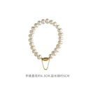 Korean new freshwater pearl bracelet geometric alloy hand accessories femalepicture11