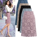 Fashion slim lace midlength package hip skirtpicture7