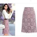 Fashion slim lace midlength package hip skirtpicture8