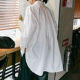 Mittellanges lockeres langrmliges SlimmingShirt mit kurzem Rcken und langem Vorderteilpicture16