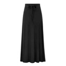 Fashion Banding Elastic Waist Pack Hip Skirt Slit Skirtpicture8