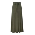 Fashion Banding Elastic Waist Pack Hip Skirt Slit Skirtpicture16