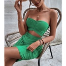 Fashion spring and summer new solid color sleeveless twopiece womens clothingpicture6