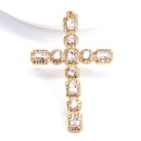fashion copper microencrusted zircon hiphop cross pendant wholesalepicture10
