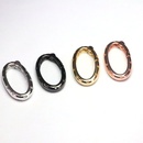 wholesale copper goldplated spring buckle luggage buckle DIY jewelry accessoriespicture6