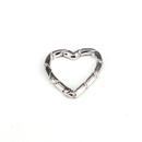 creative jewelry buckle copper goldplated heartshaped bamboo spring bucklepicture8