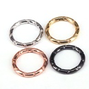new style ring bamboo opening keychain spring buckle jewelry accessoriespicture5