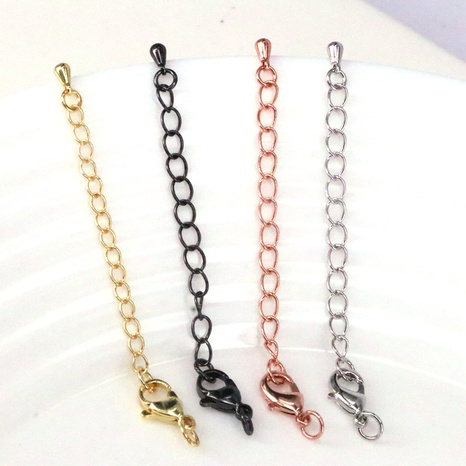Color Preservation DIY Jewelry Accessories Lobster Buckle Tail Chain NHWEI648980's discount tags