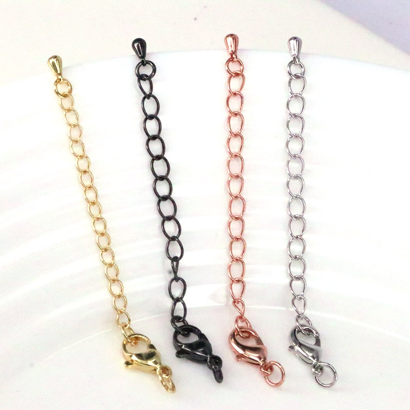 Color Preservation DIY Jewelry Accessories Lobster Buckle Tail Chain