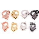simple copper goldplated lobster clasp microset zircon keychain jewelry accessoriespicture5