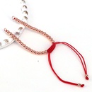 DIY jewelry accessories beads pushpull bracelet red line pulladjustable braceletpicture9
