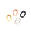 wholesale bag accessories button copper goldplated oval spring bucklepicture9