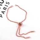 DIY jewelry accessories pulladjustable geometric copper braceletpicture9