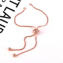 DIY Jewelry Accessories Snake Chain HalfPull Adjustable Bracelet Semifinishedpicture8