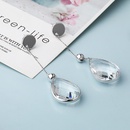 fashion long water drop diamond geometric copper earringspicture12