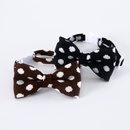 new pet leopard polka dot bow tie adjustable cat collarpicture8