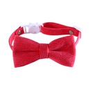 pet bow collar candy color gentleman dog bow tie adjustable pet accessoriespicture10