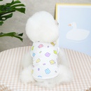 fashion pet clothing cute bunny bear printing thin cotton vestpicture9