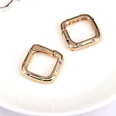 new inlaid color zircon spring buckle copper goldplated keychain accessoriespicture11