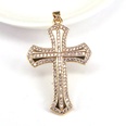 fashion copper microencrusted zircon hiphop cross pendant wholesalepicture11