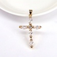 fashion copper microencrusted zircon hiphop cross pendant wholesalepicture12