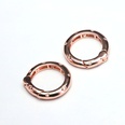DIY bag accessories copper goldplated round opening spring bucklepicture11