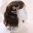 Classic Fashion Pearl Bow 2 Piece Hair Clip Setpicture8