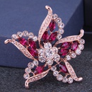 Korean fashion simple starfish diamond ladies alloy broochpicture3