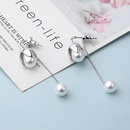 fashion classic glossy water drop pearl chain drop earringspicture10