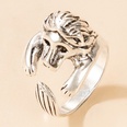 exaggerated retro alloy animal lion alloy ringpicture39