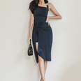 spring and summer new hanging neck slim fit slit fashion dresspicture13