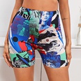 Fashion summer new womens printed leggings shortspicture19