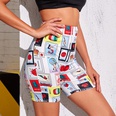 Fashion summer new womens printed leggings shortspicture27