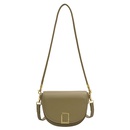 fashion messenger bag new metal buckle solid color saddle bag 14216cmpicture10