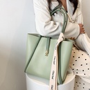 Largecapacity letter bandage bag womens solid color tote bag 402813cmpicture9