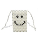 Spring and summer handmade pearl mini cute smiley mobile phone bag 11162cmpicture11